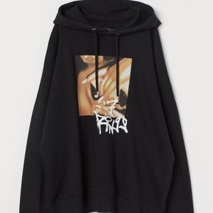 Black H&M Ariana Grade Hoodie, Size XS